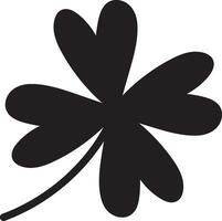 Clover Vector illustration Sketch line clover Hand drawn brush shamrocks on white background St Patricks Day