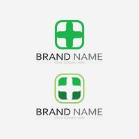 protección de la salud con plantilla de vector de diseño de logotipo de escudo para vector de compañía médica o de seguros