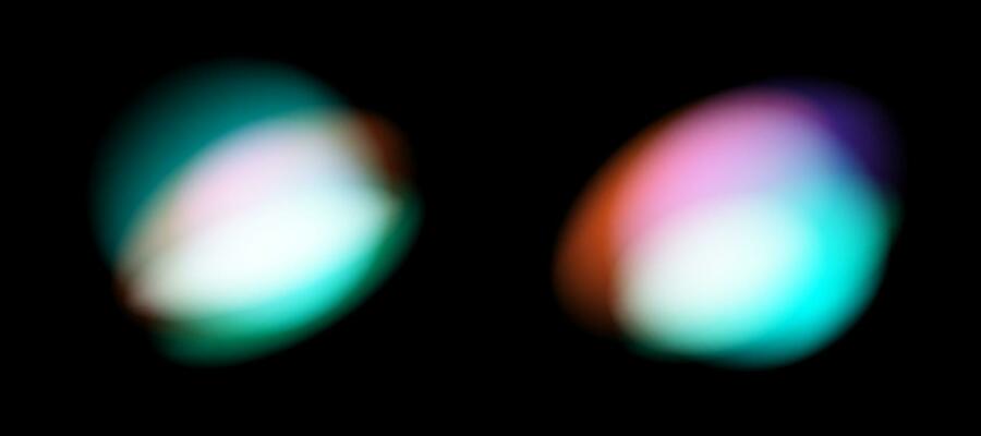 Blurred rainbow refraction overlay effect set. Light lens prism effect on black background. Holographic reflection, crystal flare leak shadow overlay. Vector abstract illustration.