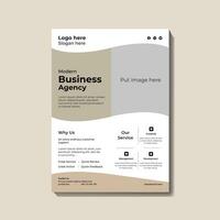 Business Flyer Template Design vector