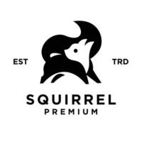 Squirrel logo icon design illustration vector