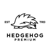 Hedgehog Logo icon design illustration vector