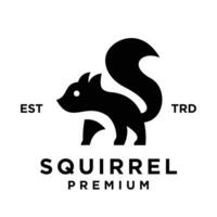 Squirrel logo icon design illustration vector