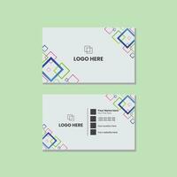 Business card Design vector