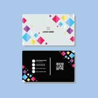 Business Card Design vector