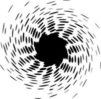 icono remolino espiral blanco y negro.eps vector