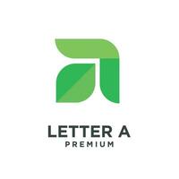 A letter abstract logo design illustration vector