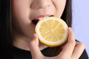 Hand with Fruit photo