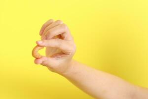 Hand with Snack photo