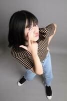 Cute Asian Woman photo