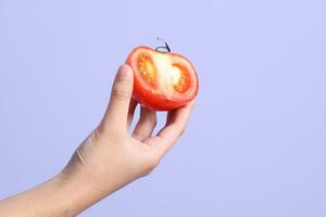 Hand with Fruit photo