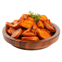 AI generated A Platter Of Sweet Potato Fries png