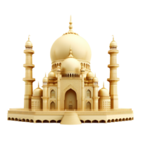 AI generated Ramadan Kareem Mosque png