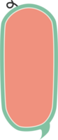 Watermelon speech bubble balloon icon sticker memo keyword planner text box banner, flat png transparent element design