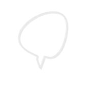 speech bubble line png