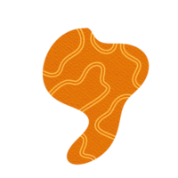 Abstract Blob Shape png