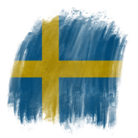 Sverige borsta flagga png