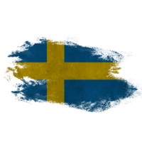 Sverige borsta flagga png