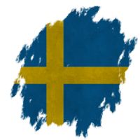 Sverige borsta flagga png