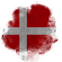 Dänemark Flagge Textur Bürste png