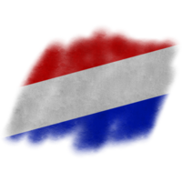 Netherlands Brush Flag png