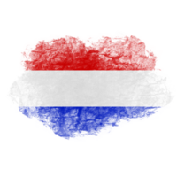 Pays-Bas brosse drapeau png
