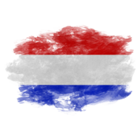 Netherlands Brush Flag png