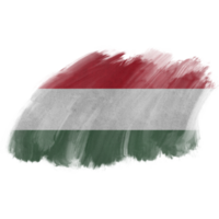 Hungary Flag Paint png