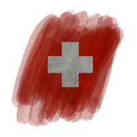 schweizerisch Bürste Flagge png
