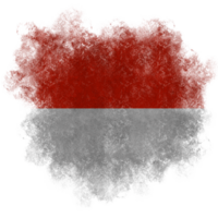 indonesien måla flagga png