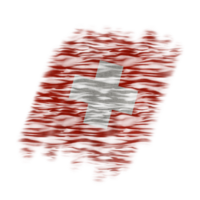 Switzerland Brush Flag png