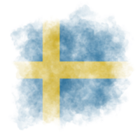 Sverige borsta flagga png