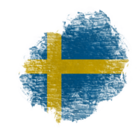 Sverige borsta flagga png