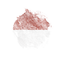 indonesien måla flagga png