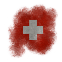 Switzerland Brush Flag png