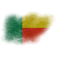 Benin Bürste Flagge png