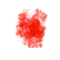 Realistic Red Smoke png