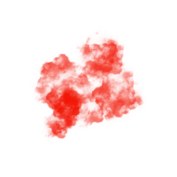 Realistic Red Smoke png