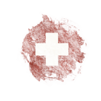 Switzerland Brush Flag png