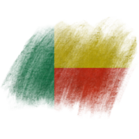 Benin Bürste Flagge png