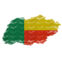 Benin Bürste Flagge png