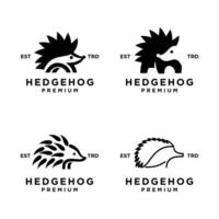 Hedgehog Logo icon design illustration vector