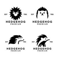 Hedgehog Logo icon design illustration vector