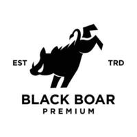 Boar logo icon design illustration vector