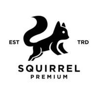 Squirrel logo icon design illustration vector