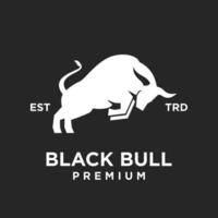 Bull logo icon design illustration vector