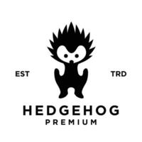 Hedgehog Logo icon design illustration vector