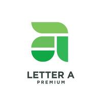 A letter abstract logo design illustration vector