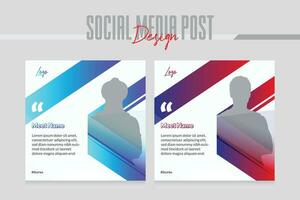 business social media template vector