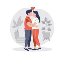 Loving Couple vector illustration